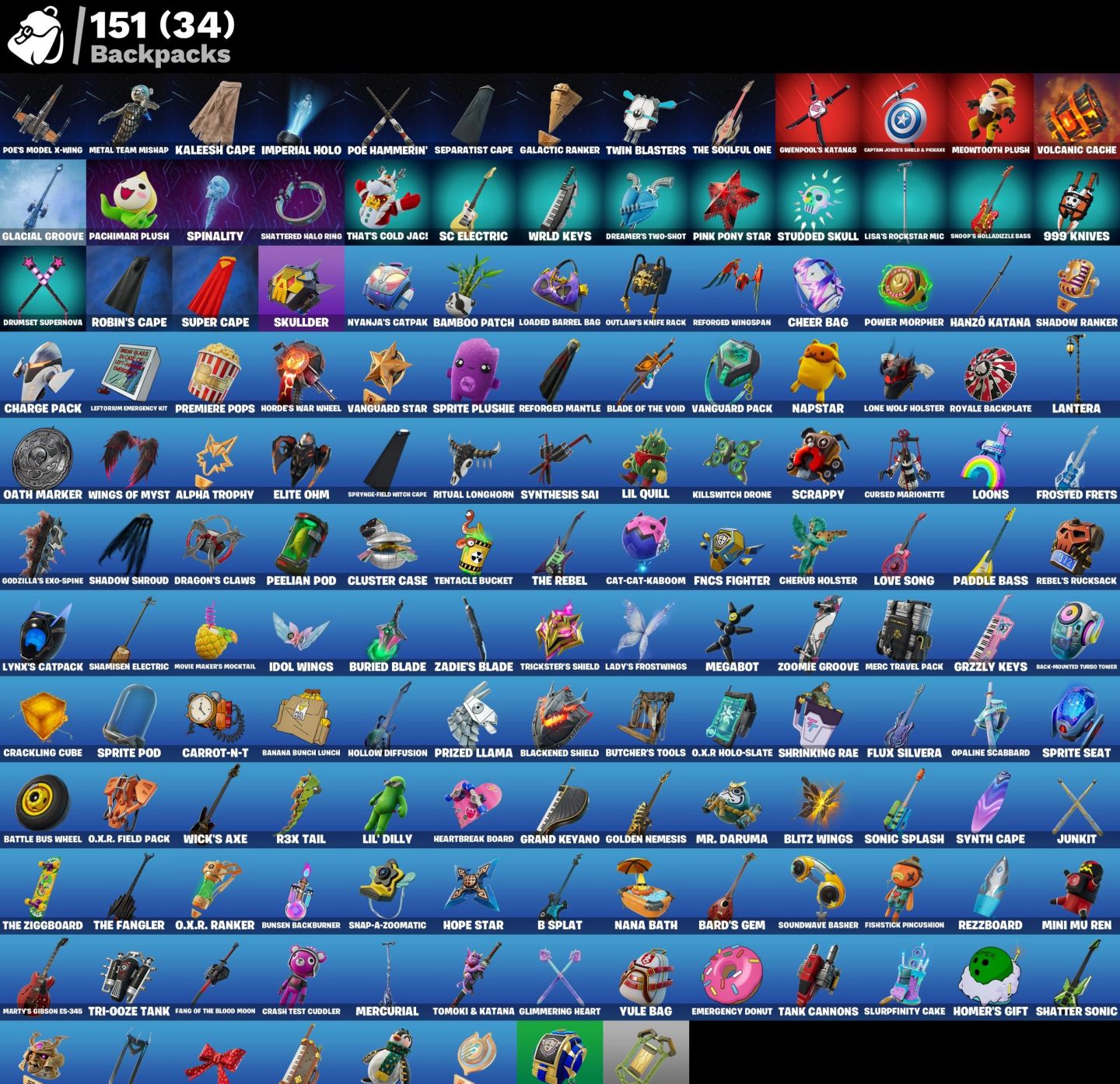 Conta Fortnite 82 SKINS/LADY WINDFROST/ CLUSTER / JUICE WRLD/ GLACIAL DUMMY