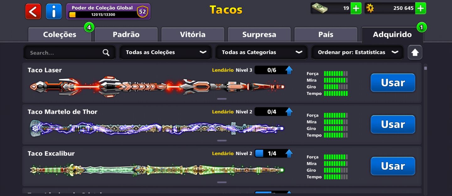 CONTA COM 16 TACOS LENDÁRIOS E POOL PASS E TACOS RAROS PARA VENDA