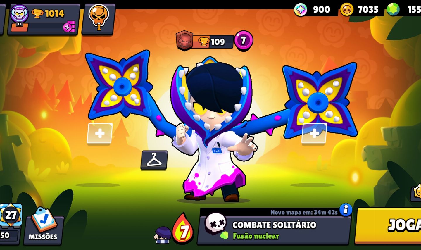 Conta brawl stars gemada para vc começar bem!(detalhes na descrição)