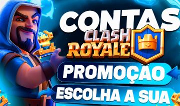 Promoção!!! Conta de Clash Royale 102 cartas lvl 29 Arena 16