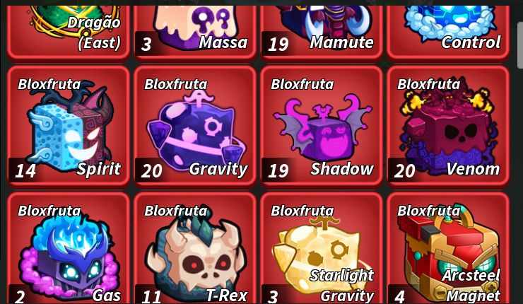 BLOX FRUITS | SKINS DE FRUTAS, ARCSTEEL MAGNETIC, VIBES FRAME BREAK melhor preço