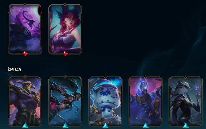Conta League of Legends - 100% alterável - Rammus Rei, Kayle Juíza etc
