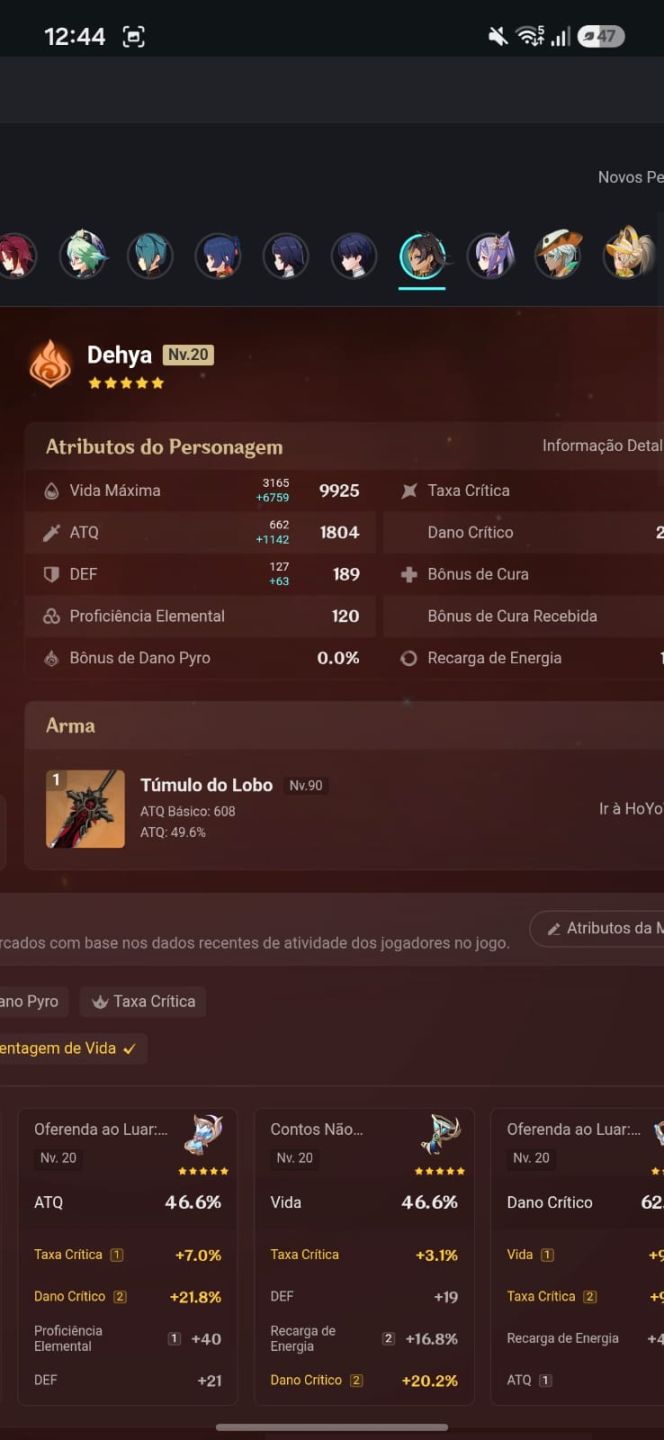 CONTA GENSHIN AR56 9 PERSONAGENS T5 + HONKAI STAR RAIL LEVEL 66 + FULL ACESSO
