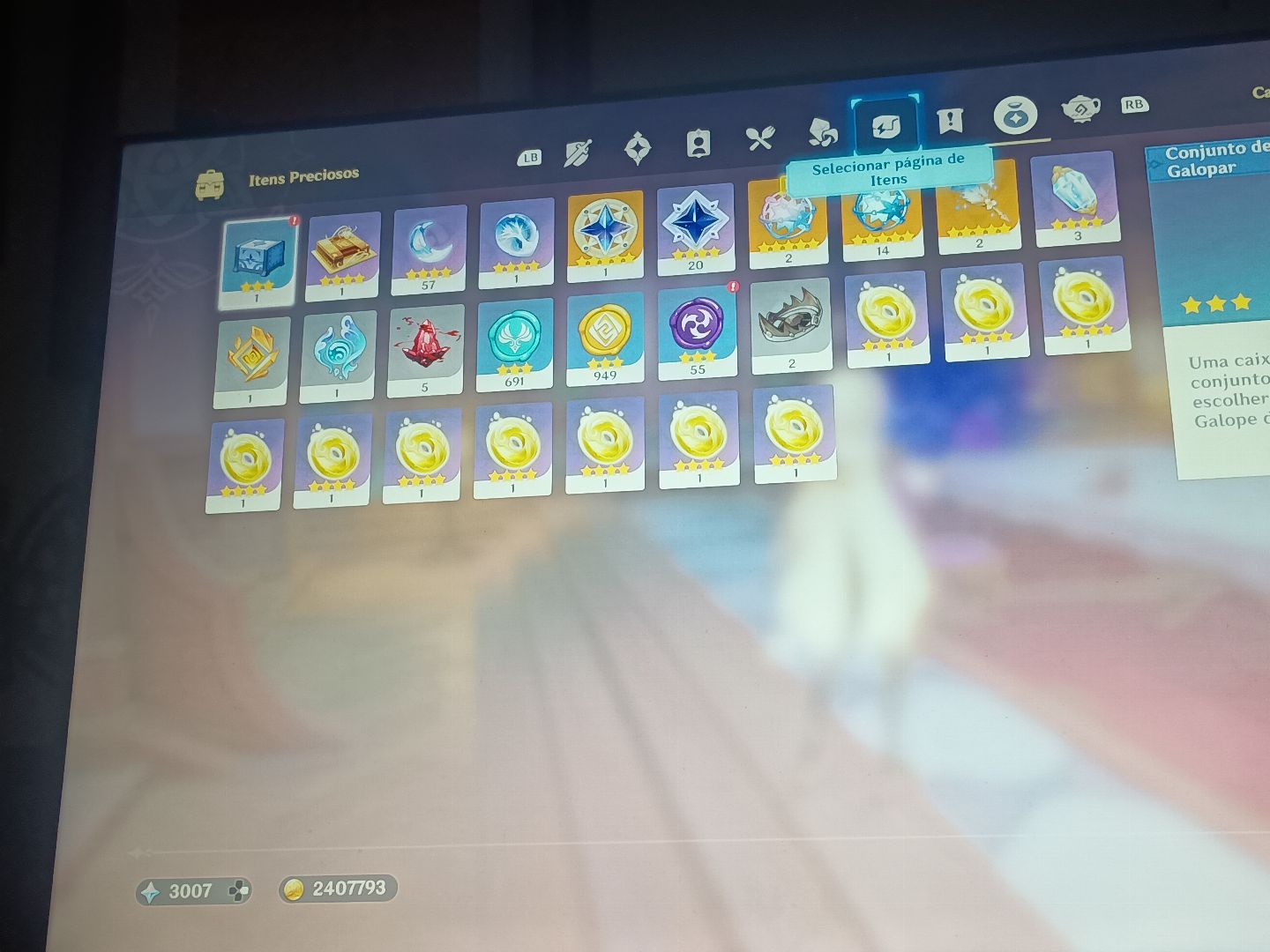 ASIA-AYATO+BIS DO CYNO+TIGHNARI C1+FISCHL SKIN+3K GEMAS+16 GIROS
