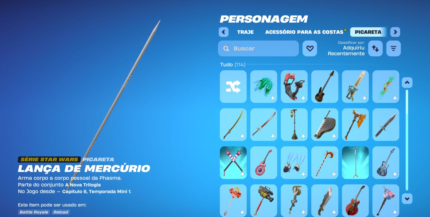 CONTA FORTNITE TRYHARD | Aura, Kor, Picareta Pé de Cabra | 55 Skins + 114 Pic