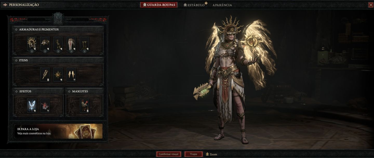 Conta Diablo 4 - 3 Todas DLC /Skins/Bruxo/Paladino/Natispirito