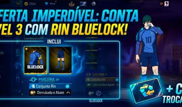 CONTAS GUEST (BLUE LOCK / SAMURAI DOURADO / RITMO REBELDE