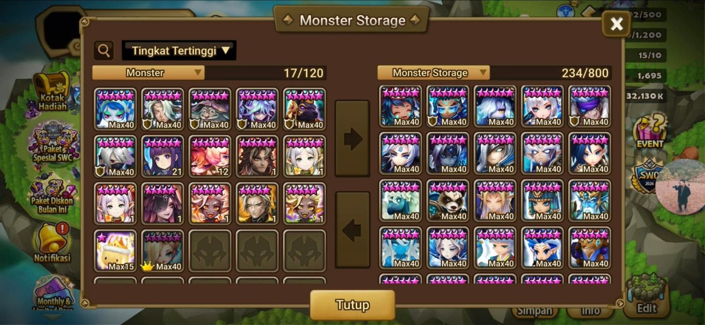 Conta Ásia endgame 7lds vip