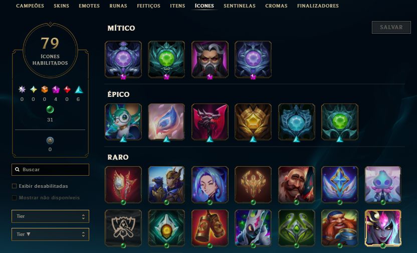 CONTA PLATINA 4 / 21 SKINS / KAISA KDA PRESTÍGIO / IRELIA CRIADORA +4 LENDÁRIAS