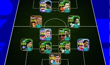 CONTA EFOOTBALL FULL 3200+ COM HAZARD 109, FERRER 104,CHIELLINI 104,E MUITO MAIS