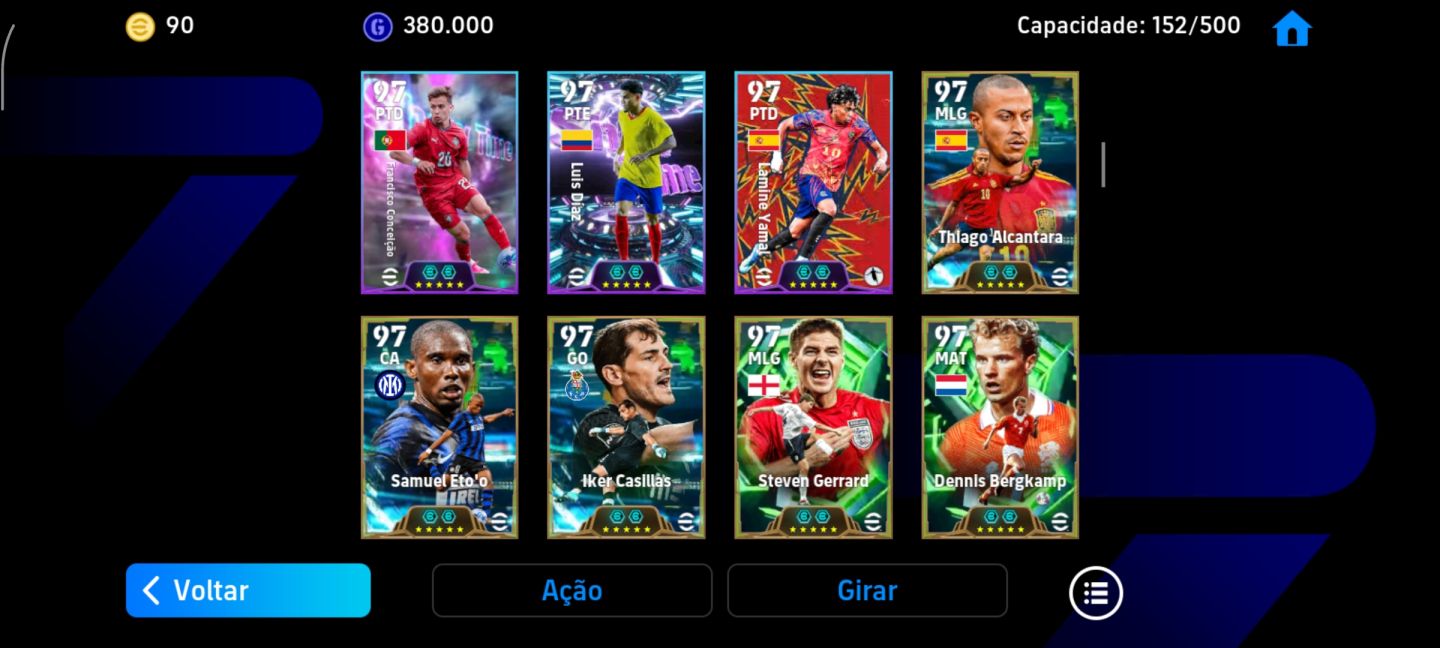 Conta de Efootball Mobile