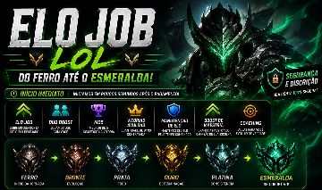 ELO JOB LOL - DUO BOOST - MD5 - VITÓRIAS AVULSAS - MANUTENÇÃO - COACHING