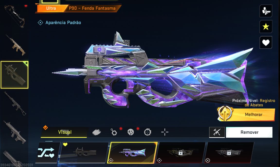 Conta Agente Zero + P90 Fenda Fantasma - BLOOD STRIKE