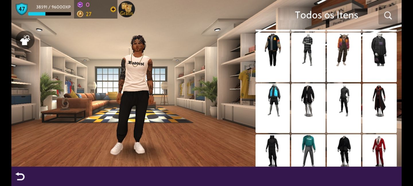 Conta de Avakin Life