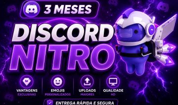 Discord Nitro Gaming 3 Meses link [ENTREGA AUTOMÁTICA]