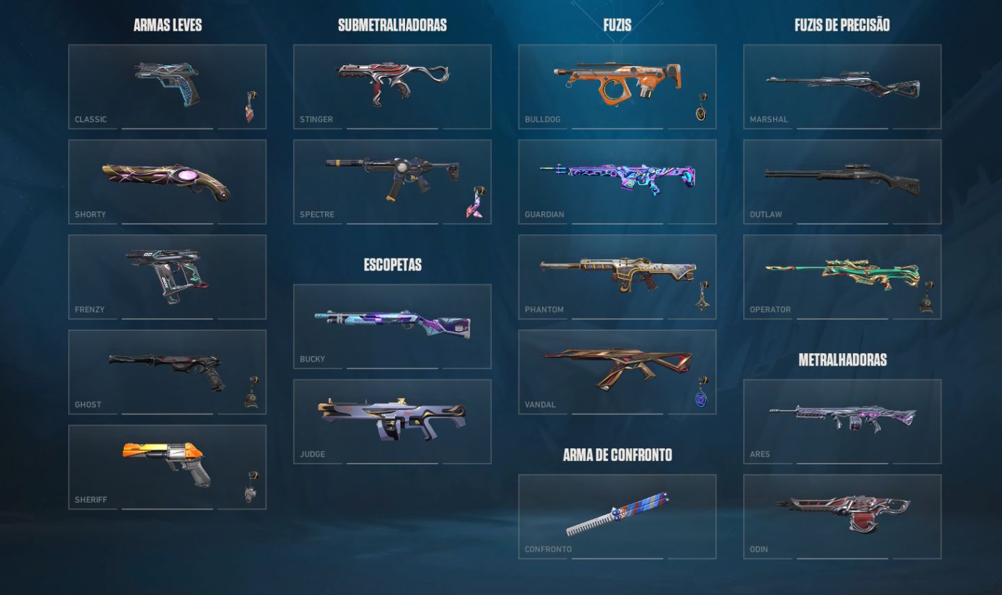 Conta Valorant - Rank Ouro 3