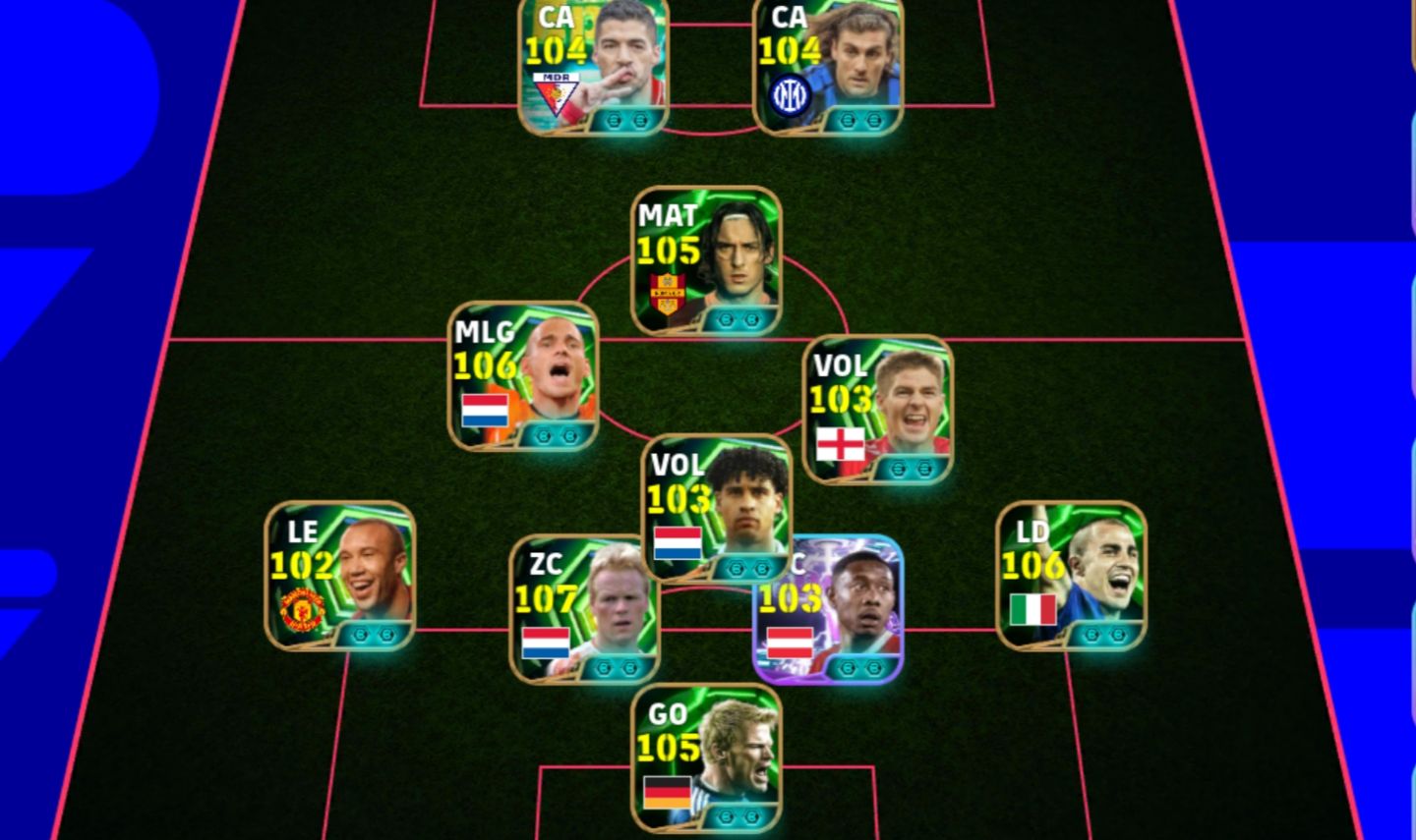Conta de efootball com jogadores meta
