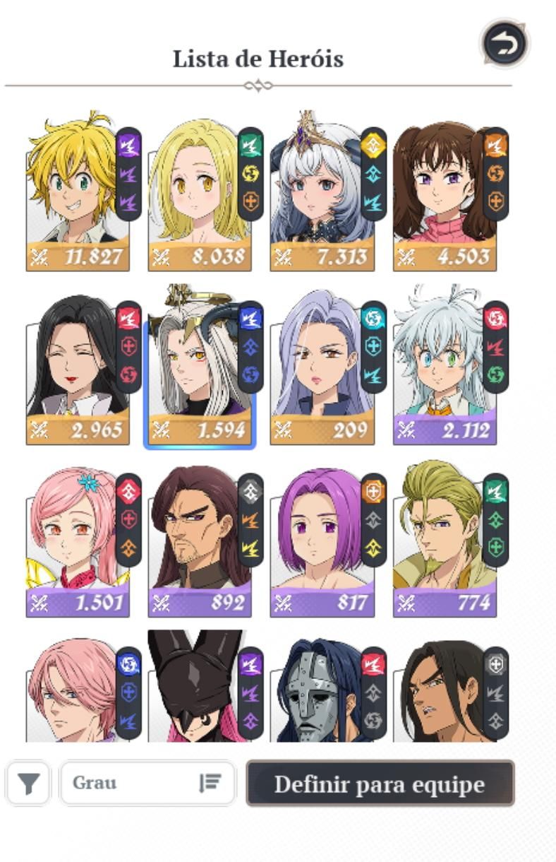 Conta 7ds origin muito boa e com muitos personagens upados + de 80 tiros