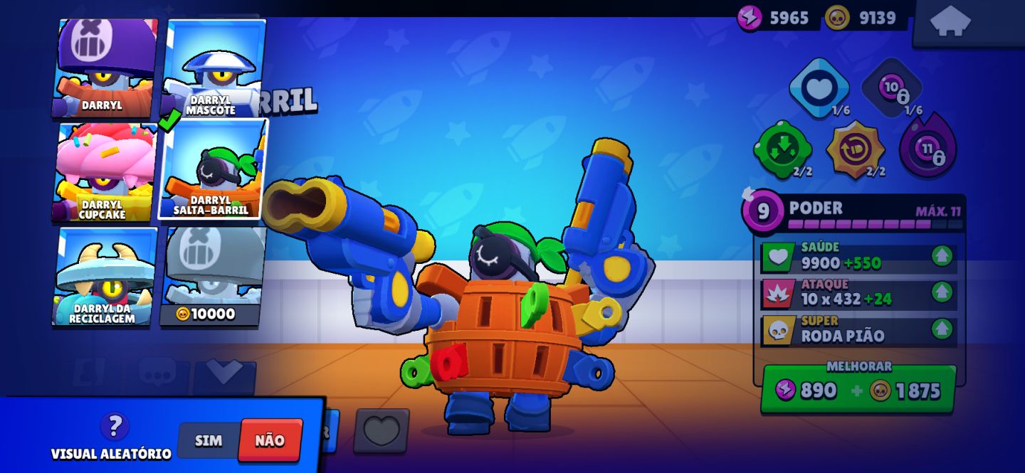 CONTA DE BRAWL DE 2024 COM COLT PIRATA E ADD