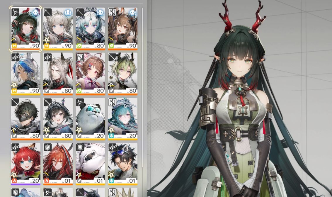 Conta Arknights Endfield Lvl 60 - Zhuang P1 +Bis/Gilberta+Bis/Arcane+Passe