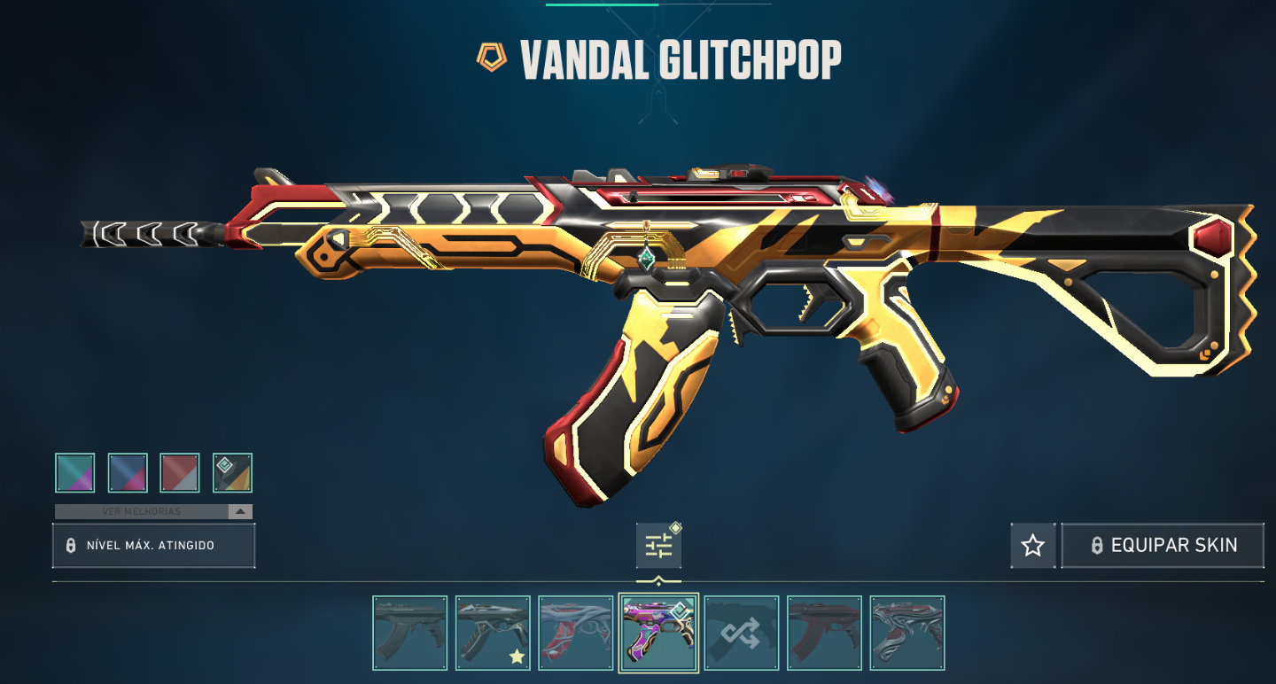 CONTA VALORANT COM MUITAS SKINS!!