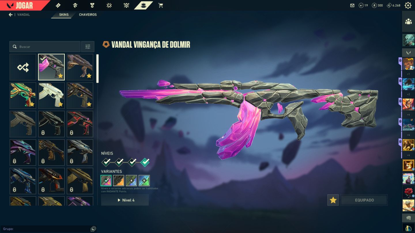 CONTA VALORANT - COM BASTANTE SKINS! (FULL ACESSO) + E-MAIL VINCULADO!