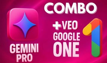 GOOGLE IA PRO (GEMINI ADVANCED - VEO - GOOGLE ONE 5TB -)