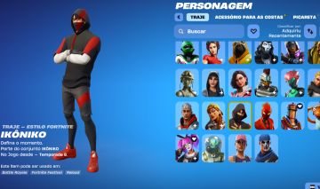 CONTA FORNITE COM TRAVIS, IKONIK E MUITO MAIS