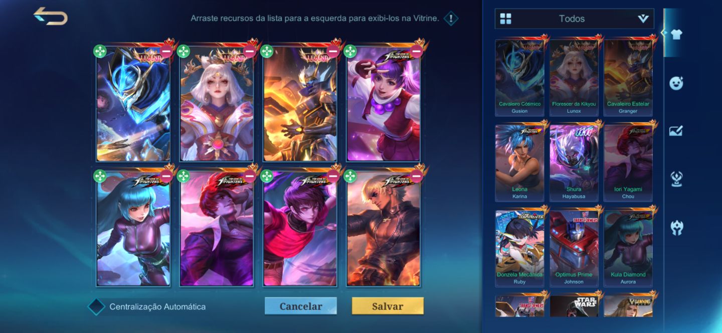 MEGA 2 RARA, MAIN JG, WR PROFISSIONAL, QUASE OUTRA LEGEND E MUITAS SKINS