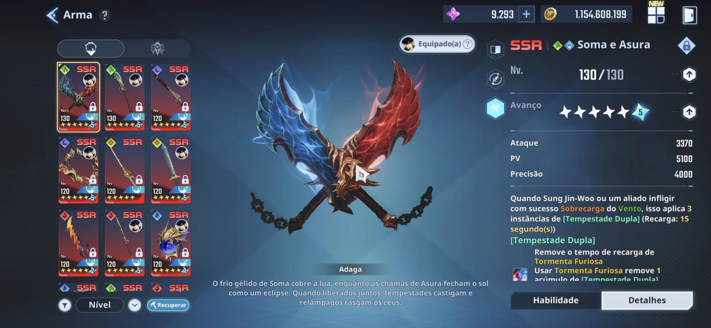 Conta Solo Leveling | Máximo Potencial Desbloqueado"