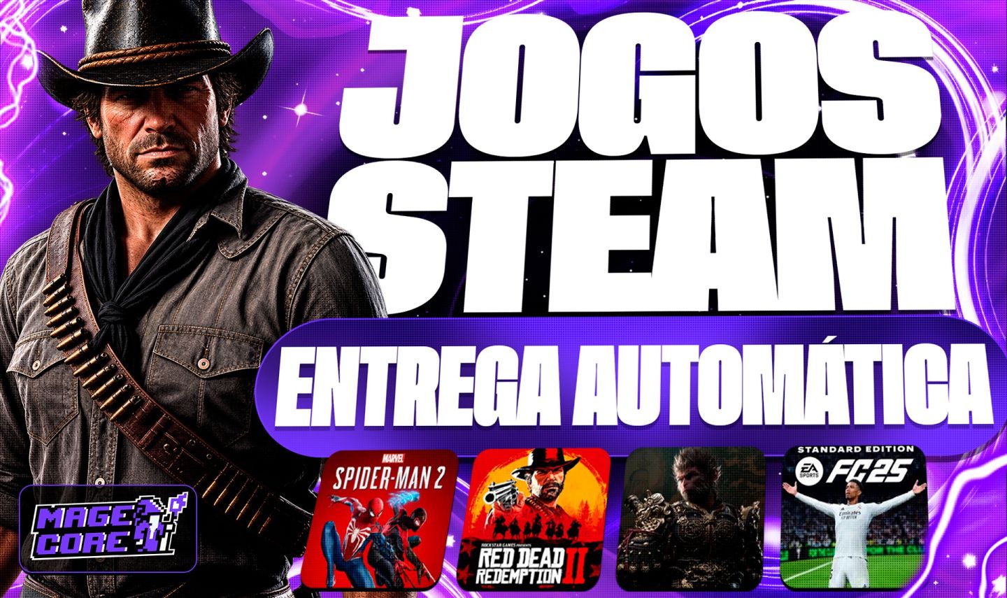 JOGOS PARA PC | CONTAS STEAM OFFLINE | JOGOS STEAM | ENTREGA AUTOMÁTICA + BRINDE