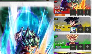 CONTA DBL | 4 ULTRAS (VEGETTO BLUE + GOHAN SSJ2) | FRAGS GODLY | COM FARM