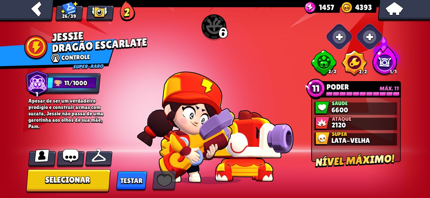 Conta brawlstars 100k trofeus