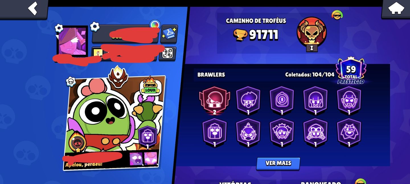Contas de brawl stars raras e valiosas no precinho