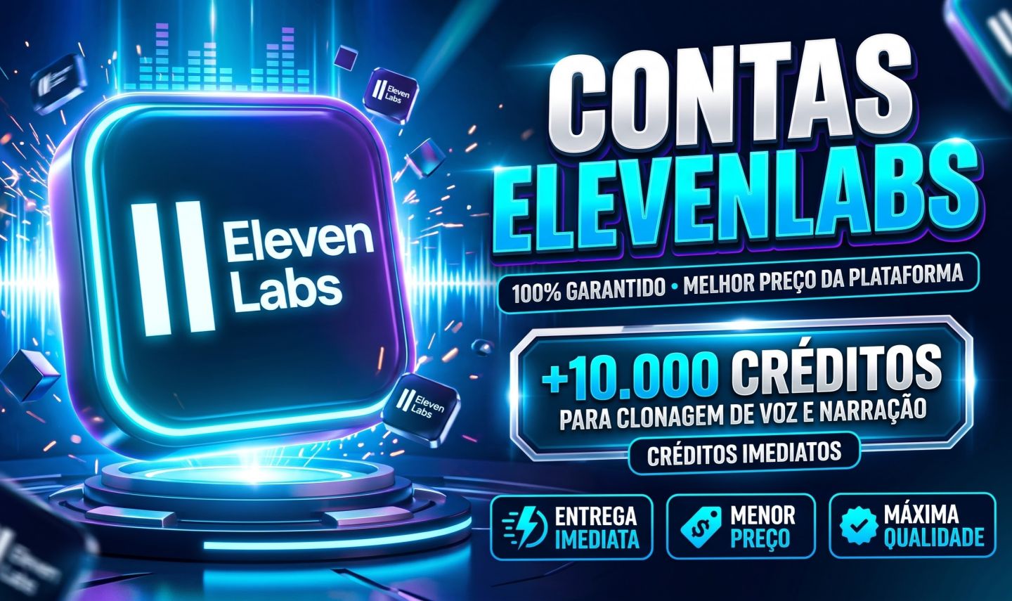Elevenlabs | ia áudio | eleven Labs 10.000 créditos[menor preço][entrega rápida]