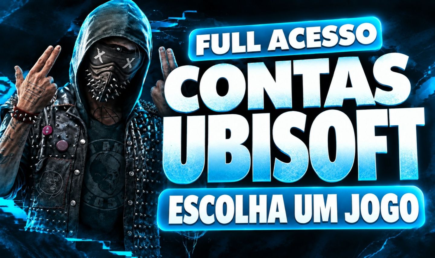 CONTAS UBISOFT ( JOGOS PERMANENTES / ONLINE ) FULL ACESSO EXCLUSIVO APENAS SUA