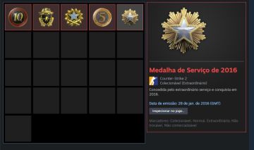 CONTA ANTIGA CS2 PRIME - 5 MEDALHAS (PREMIER DISPONIVEL) + 1K HORAS -100% SEGURO