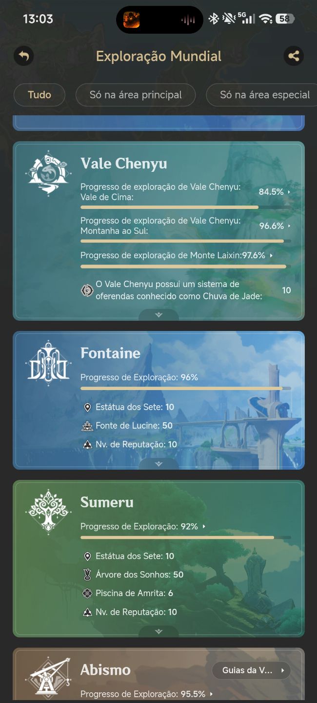 Conta Genshin Impact End Game 2025 (Valor Negociável)
