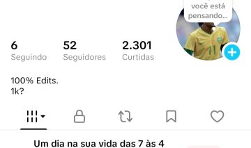 Conta de tiktok com 50 seguidores com engajamento