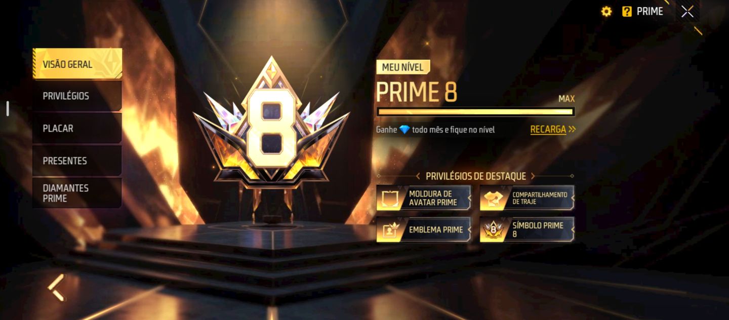 CONTA PRIME 8, 1101 PEITORAIS COM 131K DE LIKES