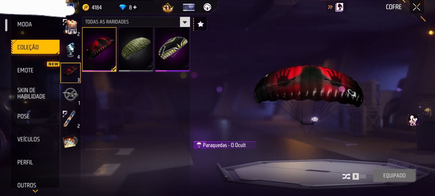CONTA NIVEL 12 + SKIN SOMBRA DA NOITE + DISPARO FINAL DO DINO + GELO (SEU EMAIL)
