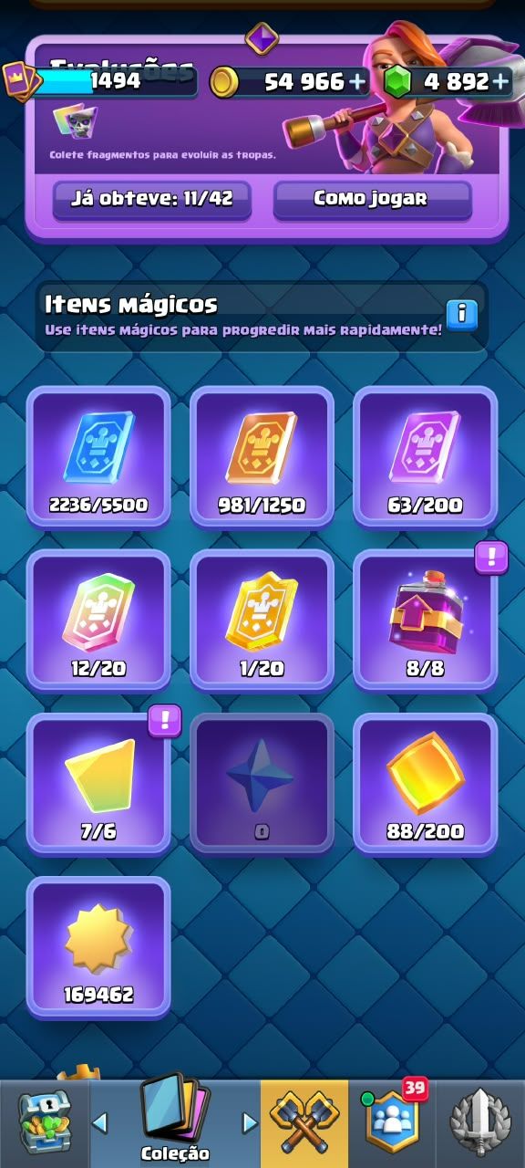 [CONTA GEMADA] CLASH ROYALE | SELO 8 ANOS | 10K DE TROFÉUS