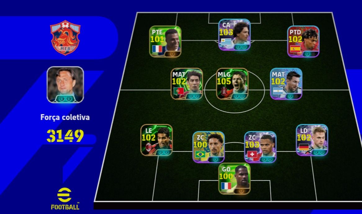 Conta de efootball