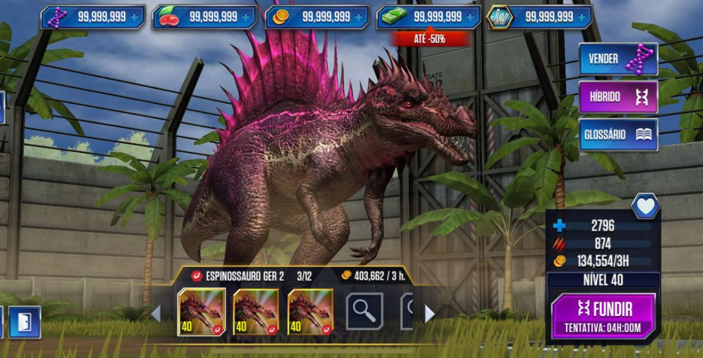 SERVIÇOS JURASSIC WORLD - THE GAME | OS MELHORES PREÇOS DA PLATAFORMA