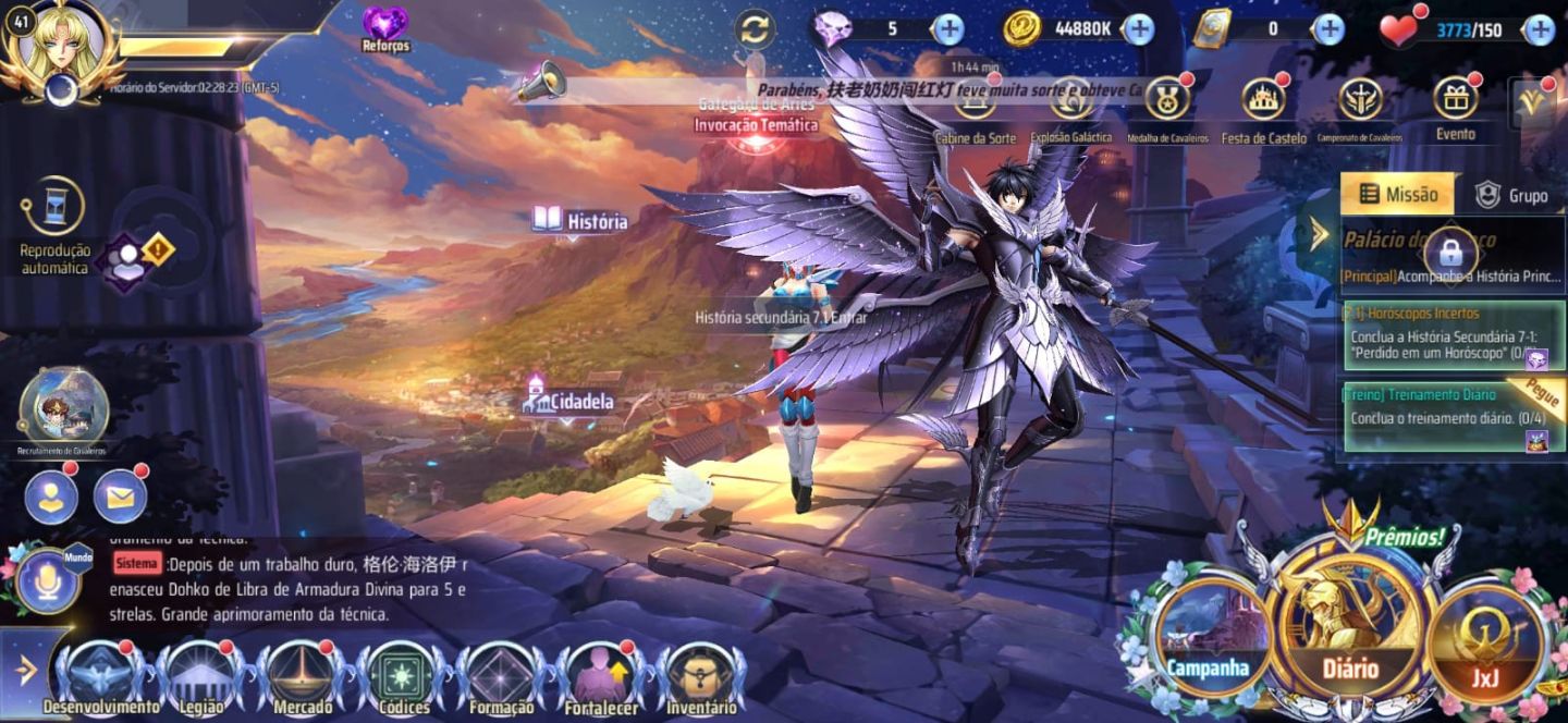 LV 41 - SAINT SEYA AWAKENING