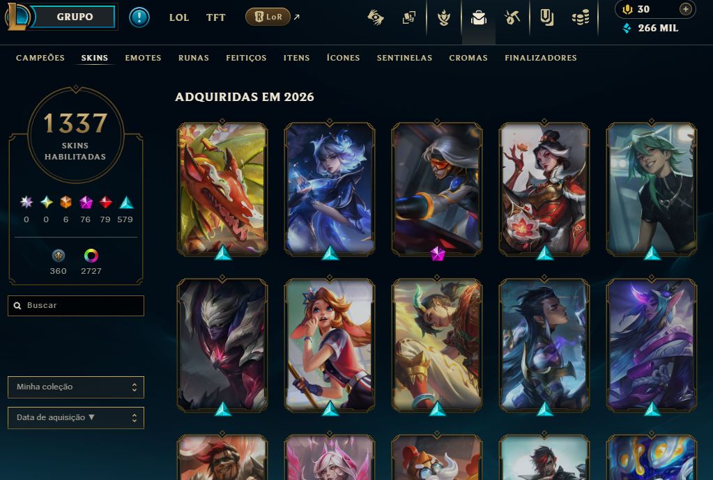 CONTA RIOT | LEVEL 212 | EX-CHALLENGER | FULL ACESSO | FULL CHAMPS | 1337 SKINS