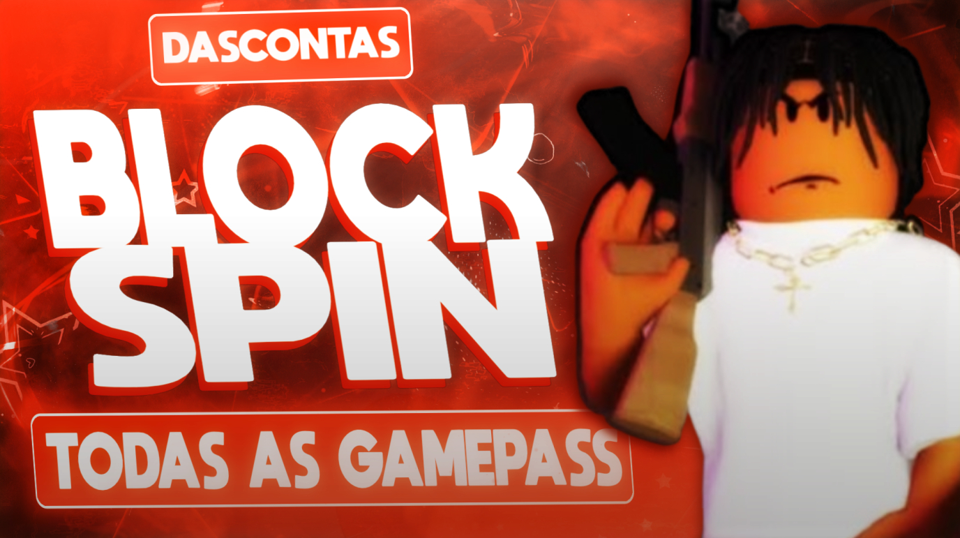 BLOCK SPIN/TODAS AS GAMEPASS/ROBLOX