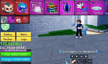 CONTA ALT BLOX FRUTIS SUPER BARATA -SHARK V4 FULL- CDK - GODHUMAN - DOUGH V2