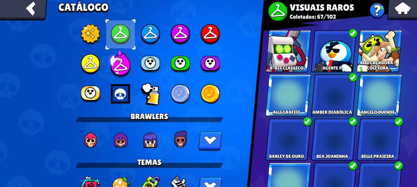 CONTA BRAWSTARS ROUBADA MUITA SKIN!! E CLASH OF CLANS VILA 12