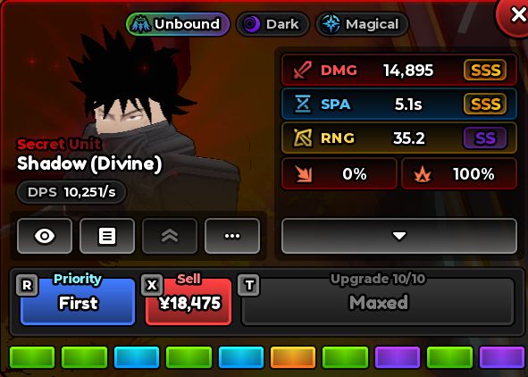 CONTA ANIME EXPEDITIONS MEGUMI ZARAKI YUTA DARK MAGE UNBOND + ITACHI + 5K GEMAS